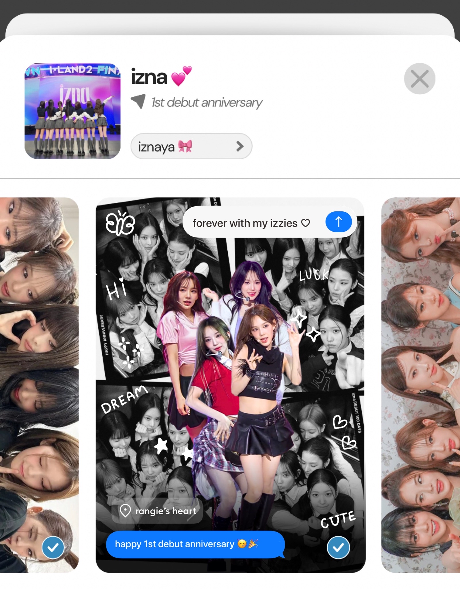 유사랑 (izna)의 비하인드 컷