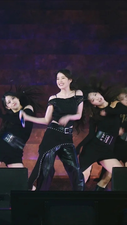 Behind-the-scenes cut of IU