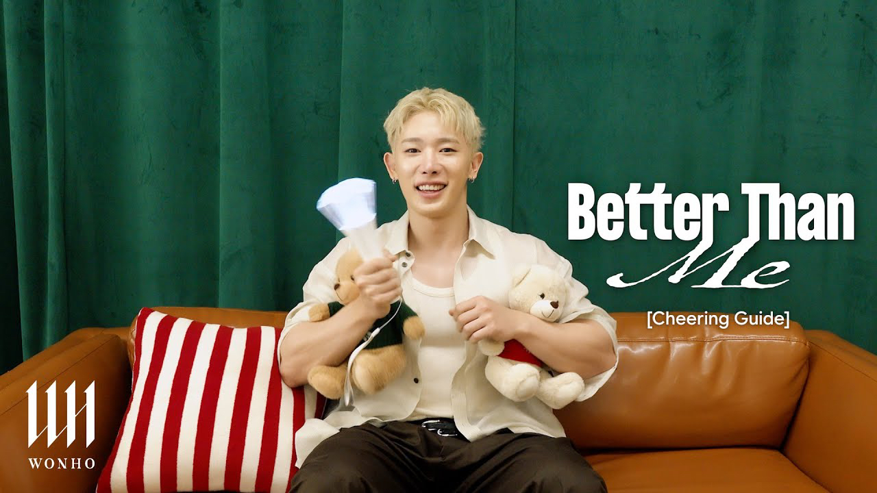 A moment captured by Wonho's fan