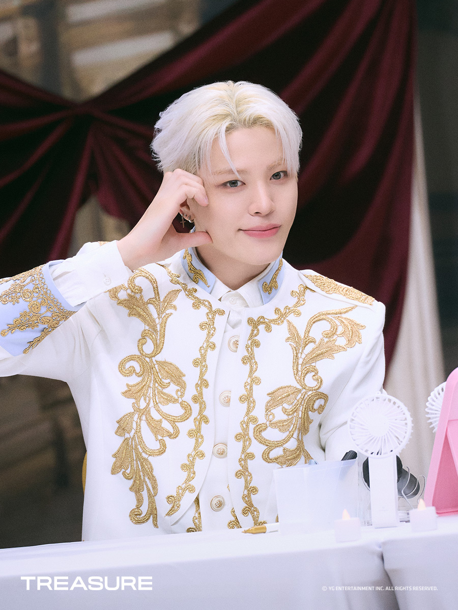 TREASUREの舞台裏ショット