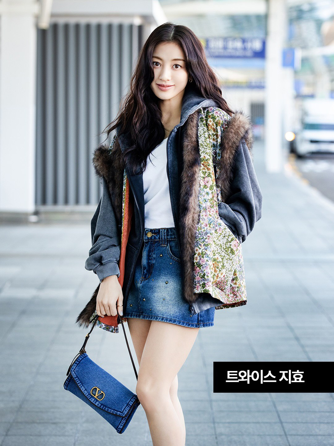 A moment captured by Jihyo (TWICE)'s fan