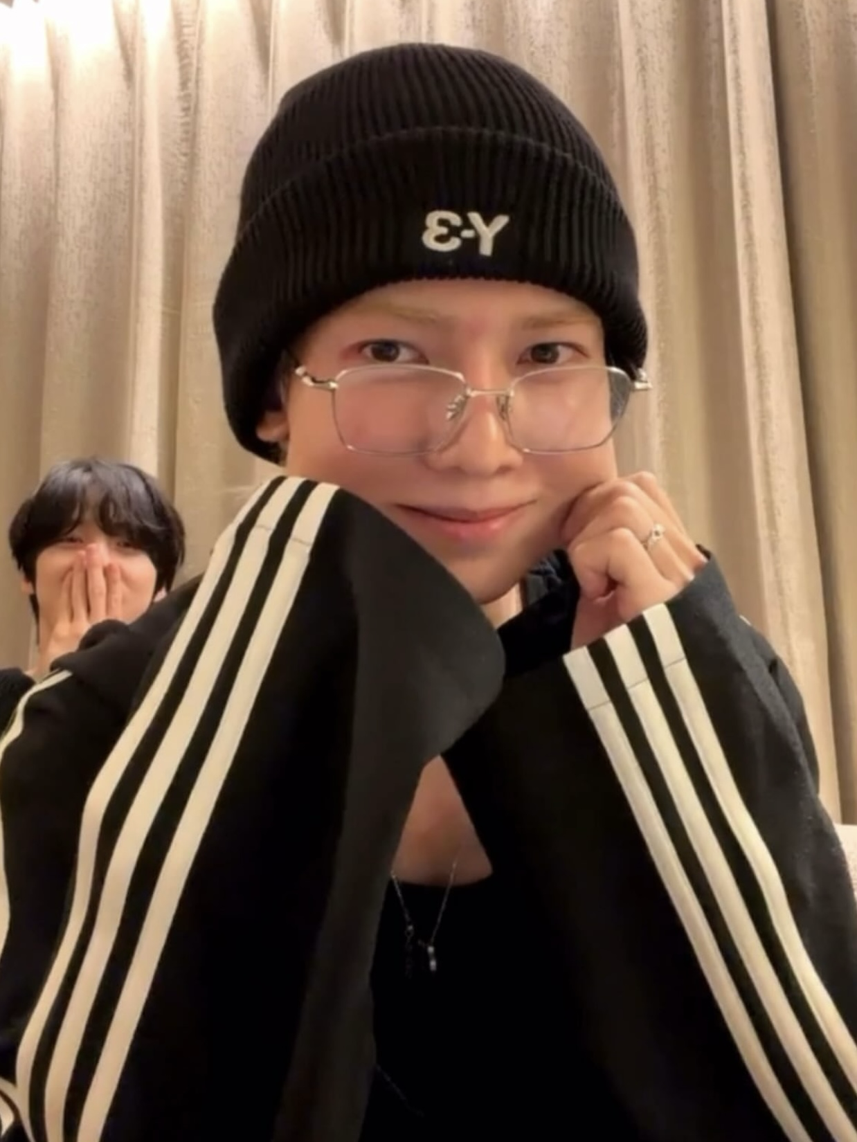 Recent activity shot of Yeosang (ATEEZ)