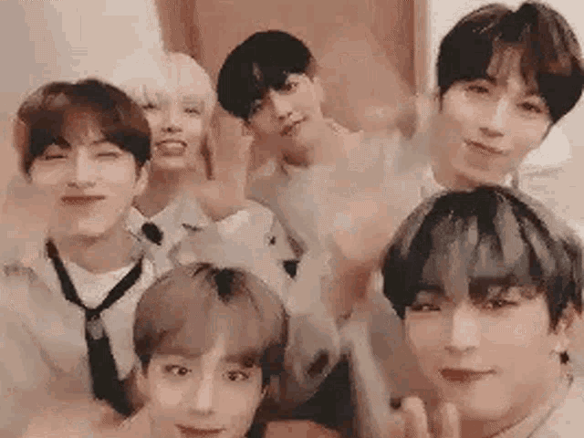 A moment captured by ONEUS's fan
