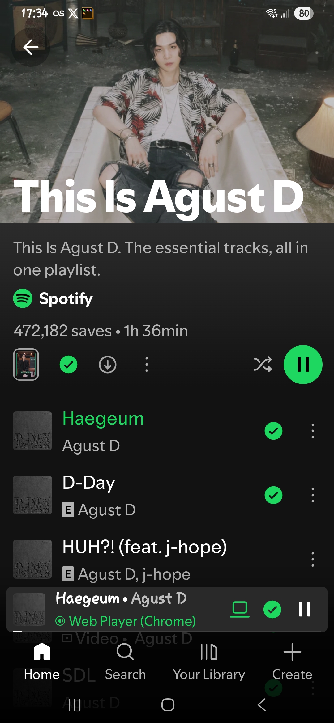 Fandom-recommended wallpaper image of SUGA (BTS)