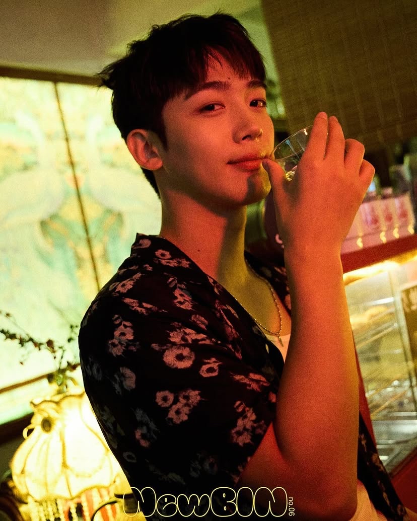 A moment captured by Kim Yohan (WEi)'s fan