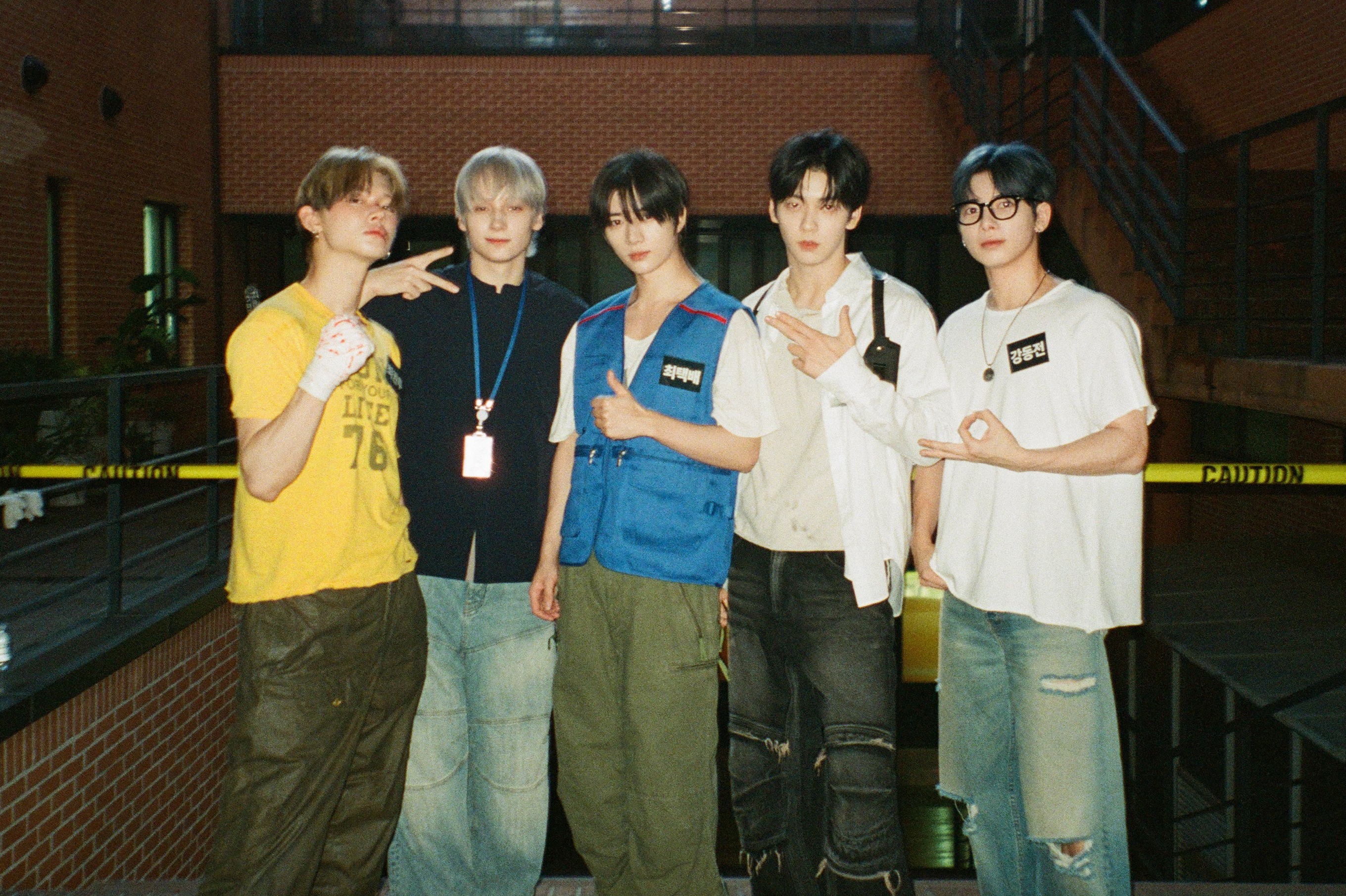A moment captured by TOMORROW X TOGETHER's fan