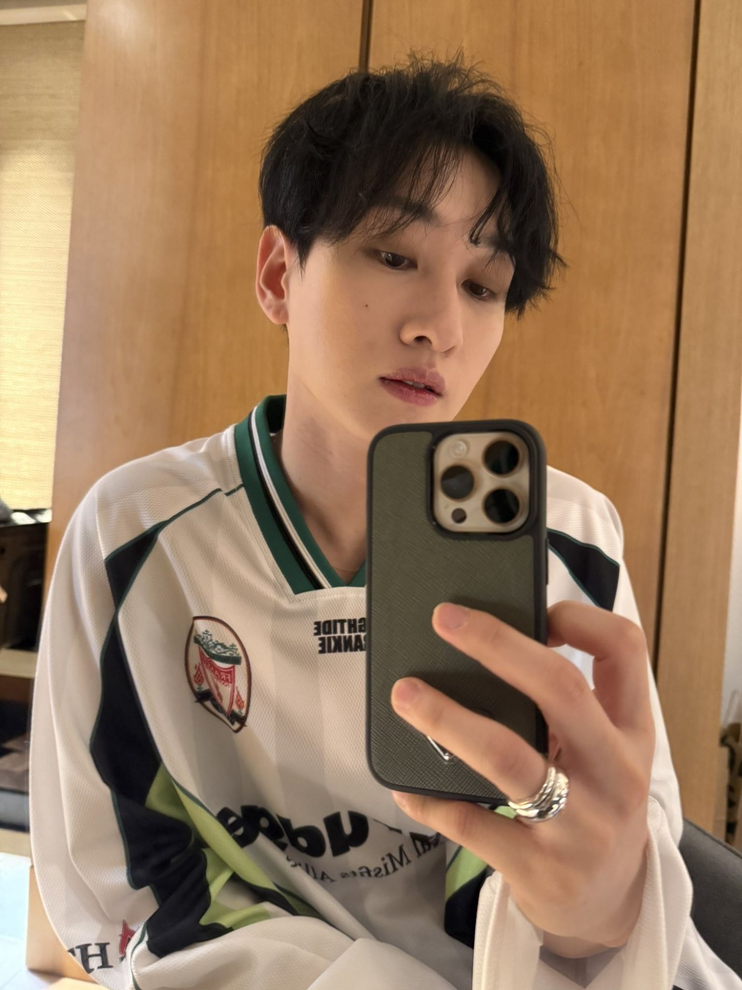 Recent activity shot of Eunhyuk (Super Junior)