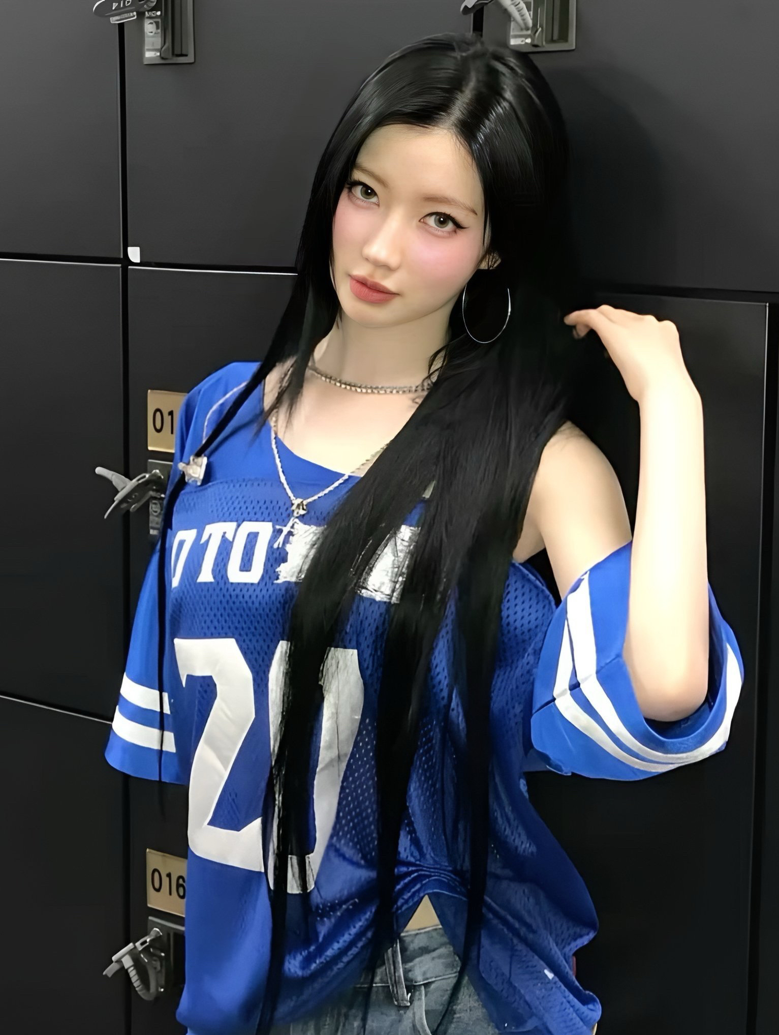 Asa (BABYMONSTER)粉絲拍下的瞬間