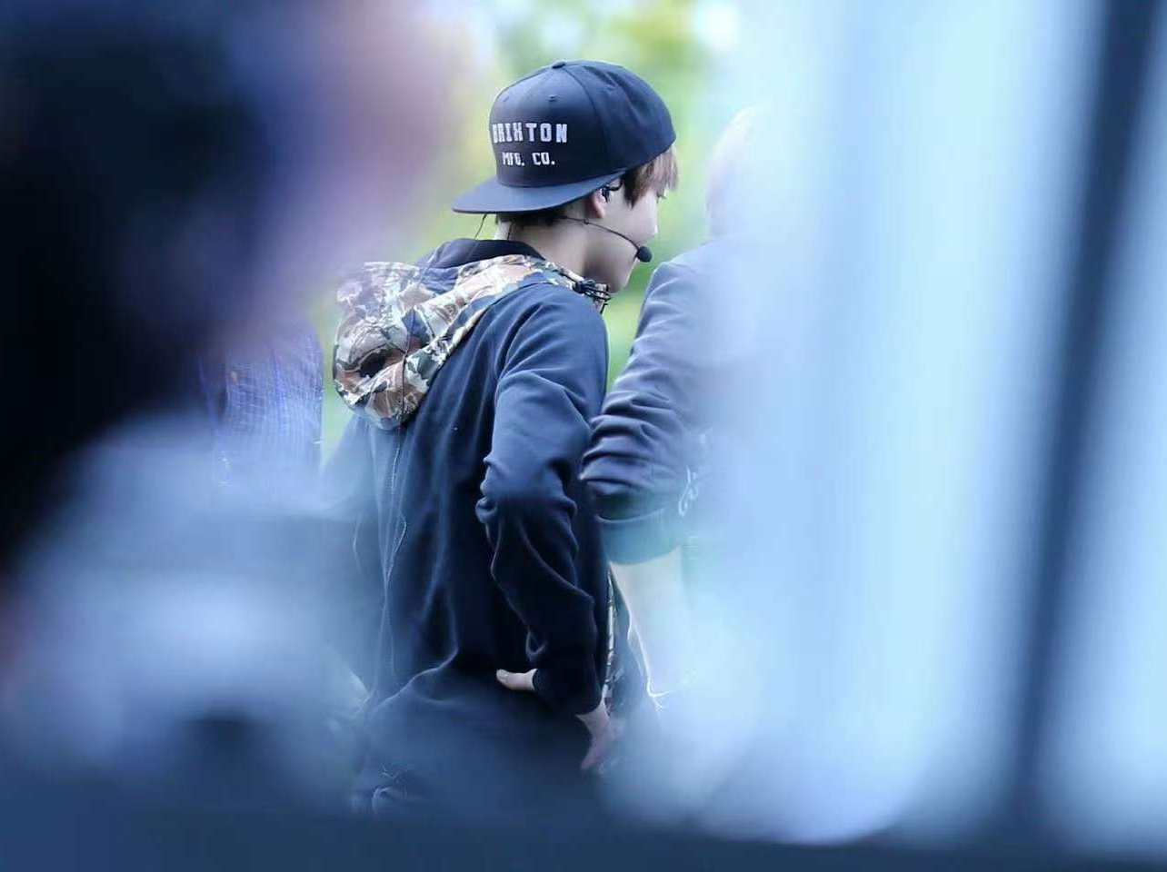 Behind-the-scenes cut of Suho (EXO)