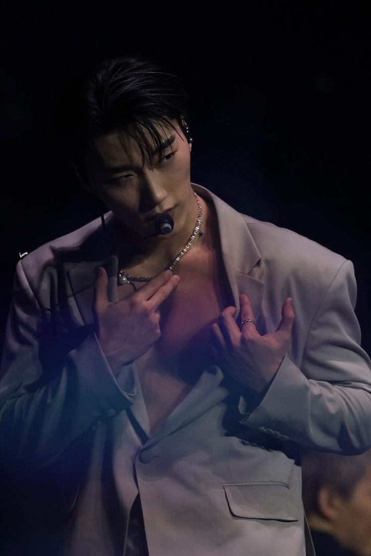 Recent activity shot of San (ATEEZ)