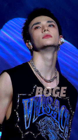 Recent activity shot of Hyunjin (Stray Kids)