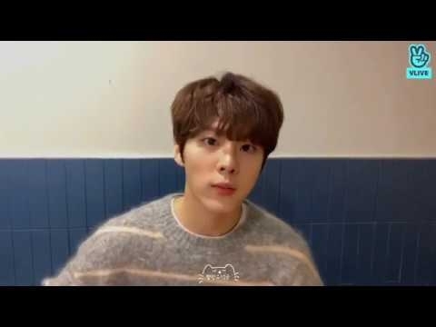 A moment captured by Kim Wooseok's fan