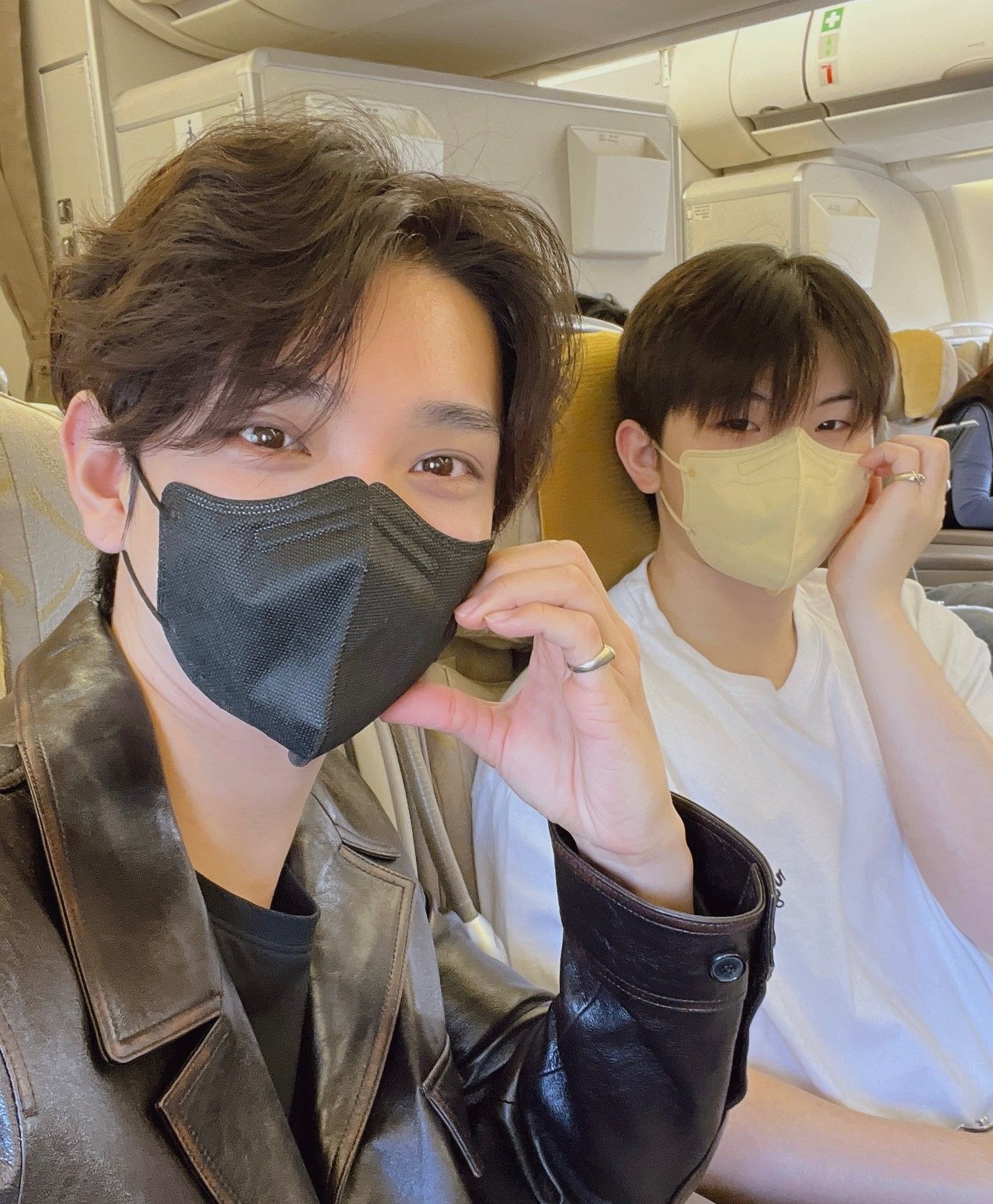 A moment captured by Woozi (SEVENTEEN)'s fan