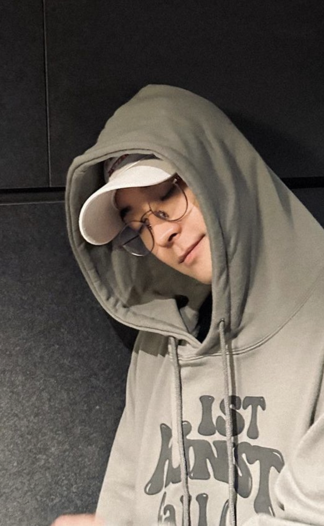 A moment captured by Wonwoo (SEVENTEEN)'s fan