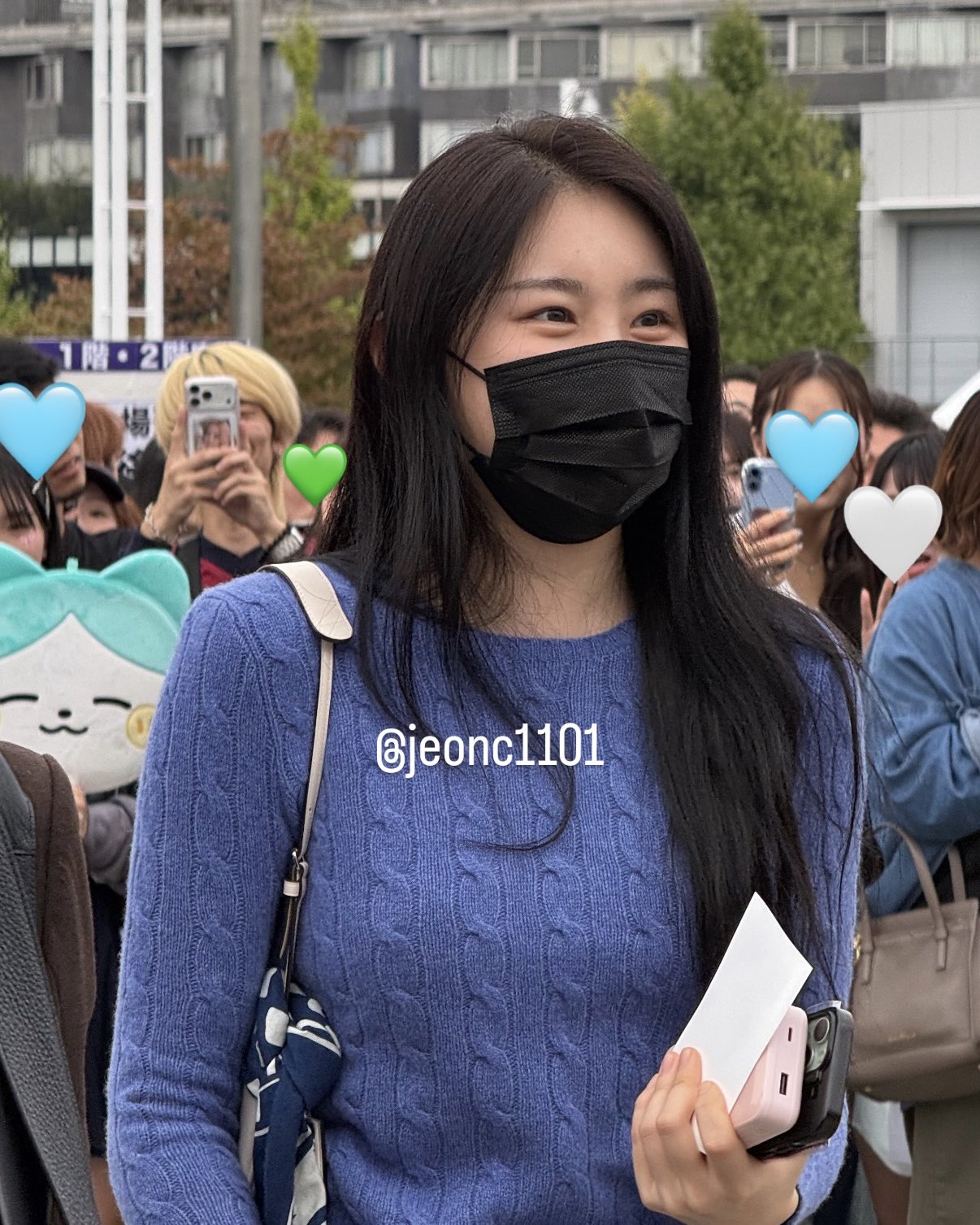이채연 팬이 찍은 순간