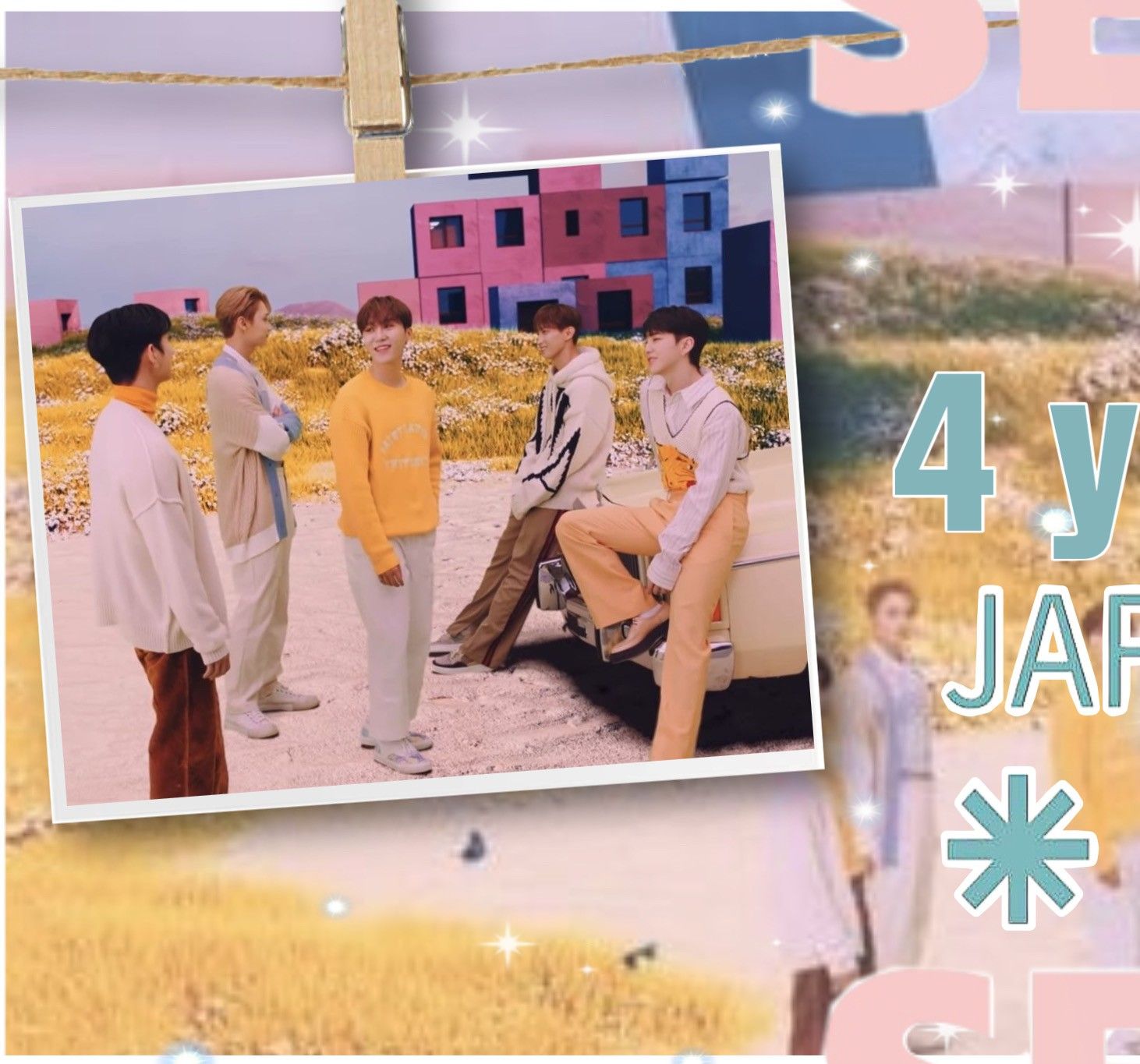 A moment captured by SEVENTEEN's fan