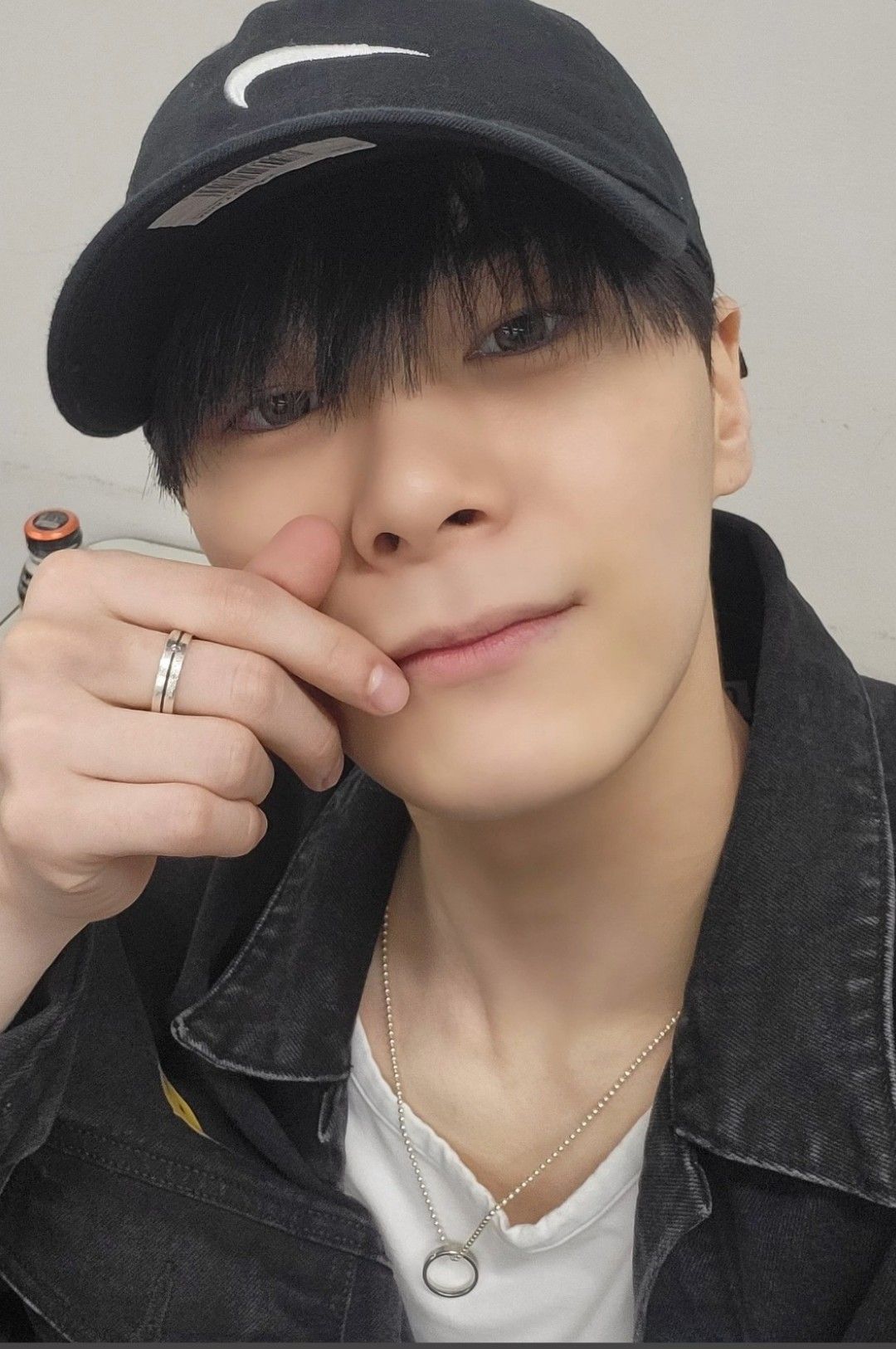 Recent activity shot of Moonbin (ASTRO)