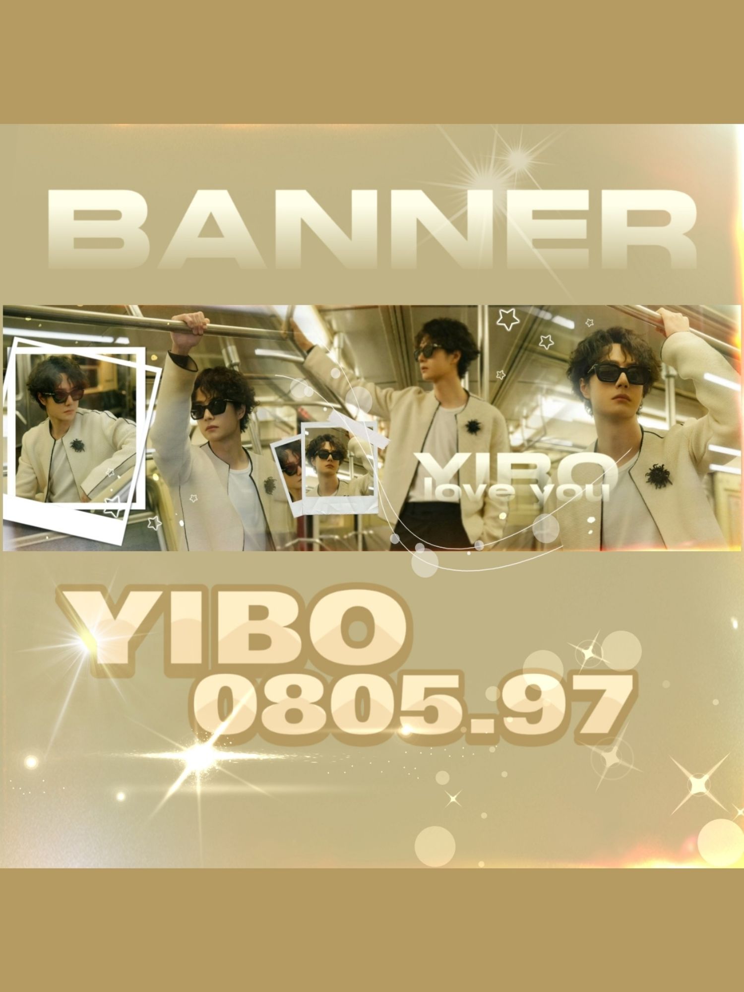 Recent activity shot of Wang Yibo