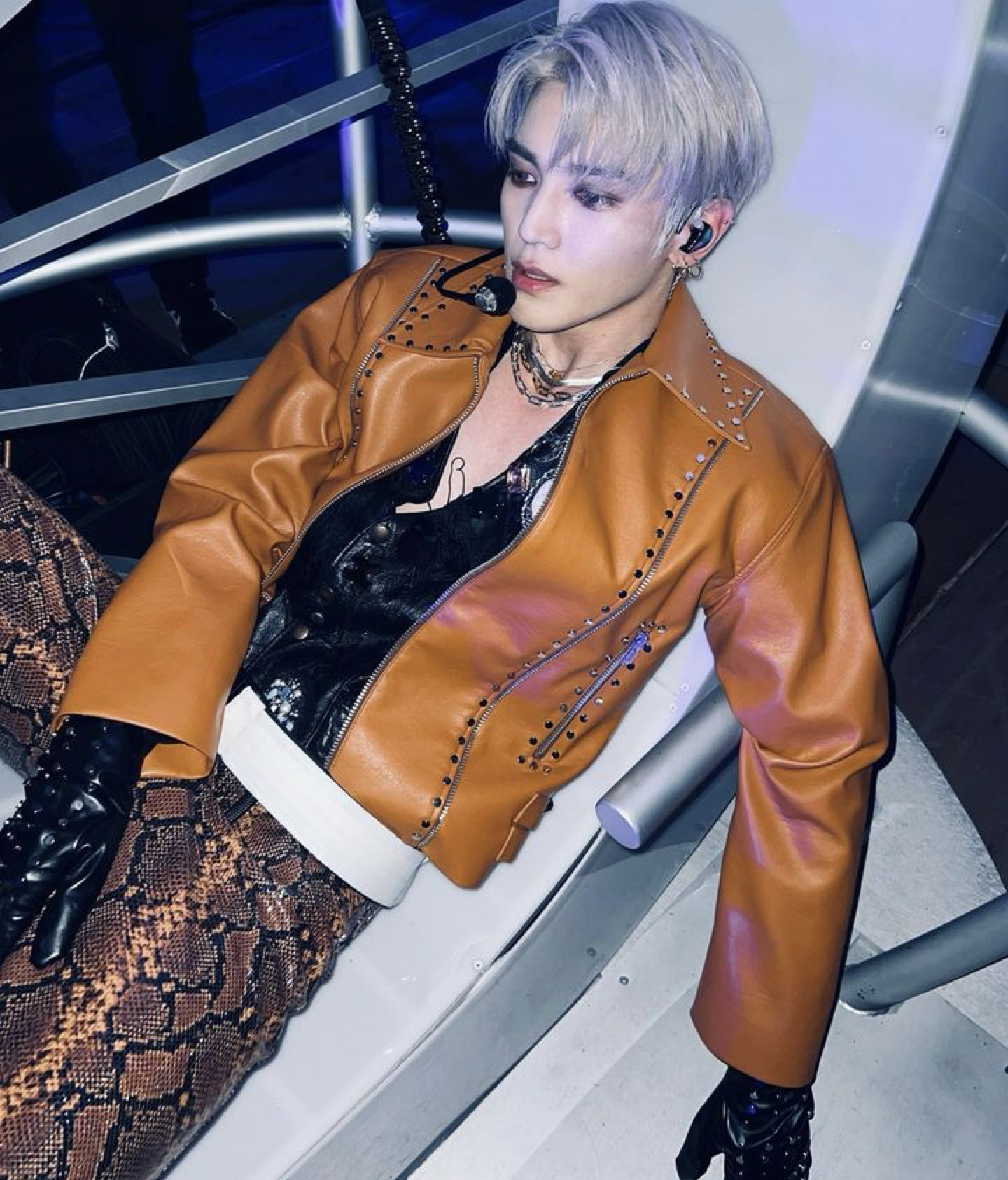 A moment captured by Taeyong (NCT 127)'s fan