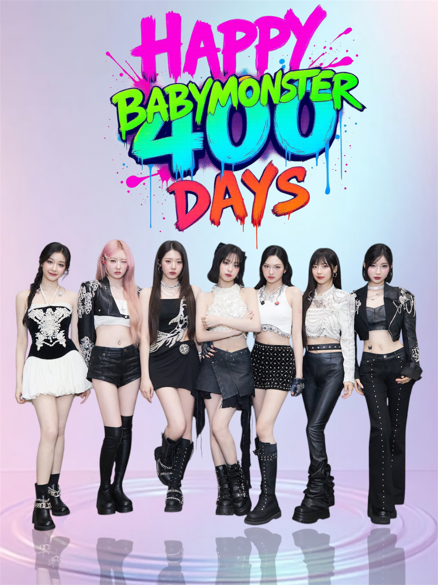 Recent activity shot of BABYMONSTER
