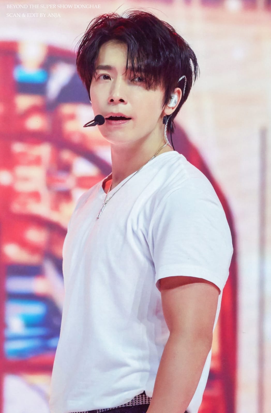 Recent activity shot of Donghae (Super Junior)