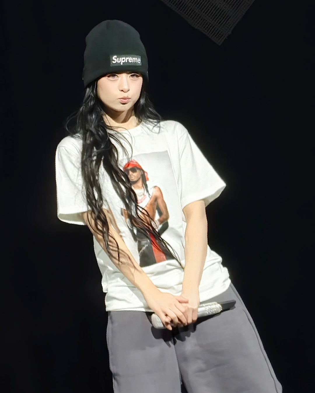 Recent activity shot of Ahyeon (BABYMONSTER)