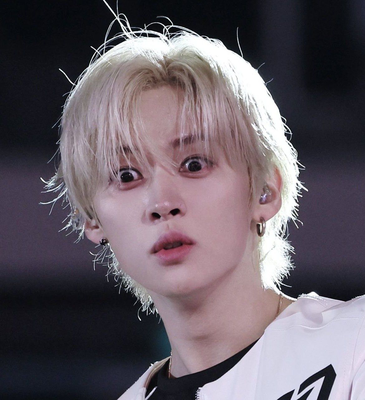 A moment captured by Lee Know (Stray Kids)'s fan