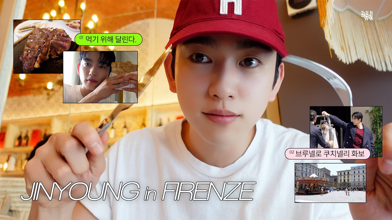 Behind-the-scenes cut of Jinyoung (GOT7)