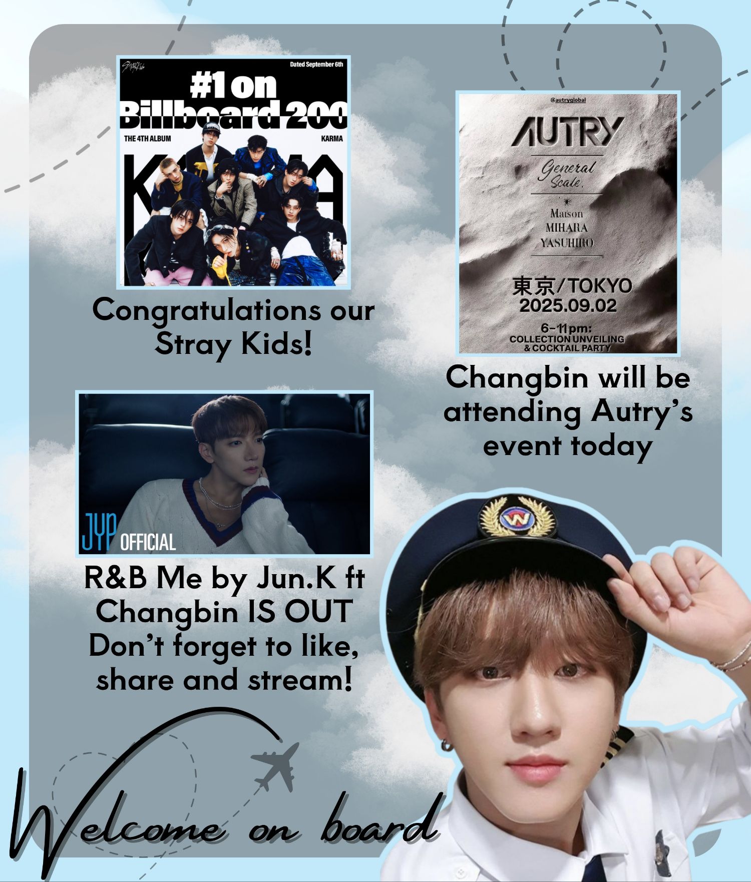 A moment captured by Changbin (Stray Kids)'s fan