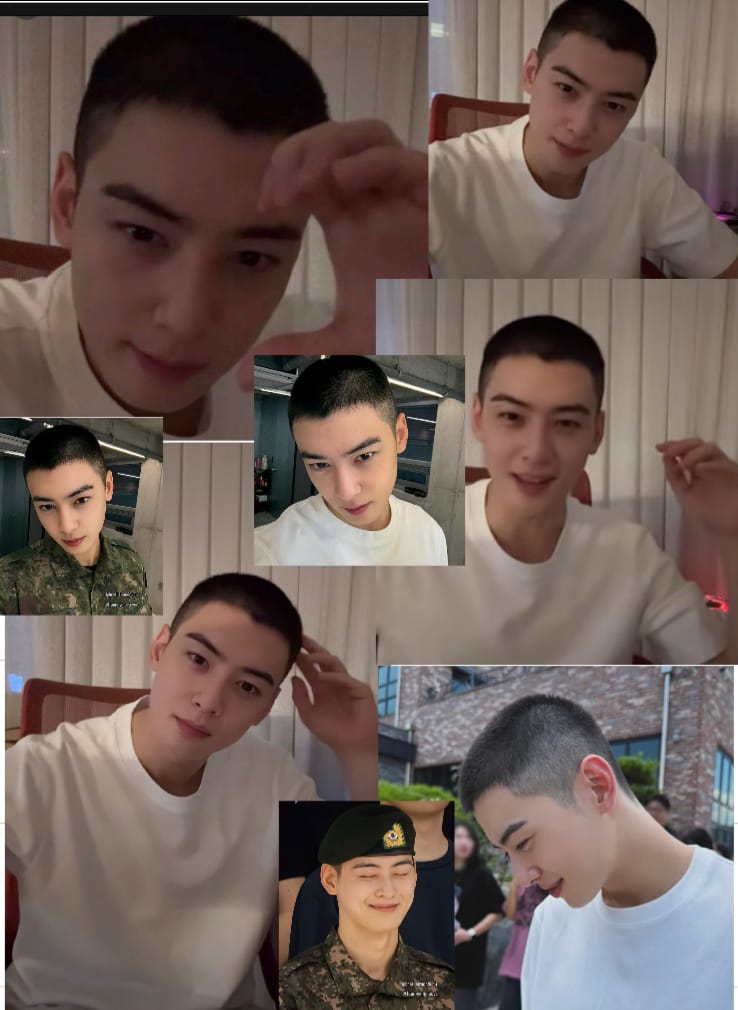 A moment captured by Eunwoo (ASTRO)'s fan