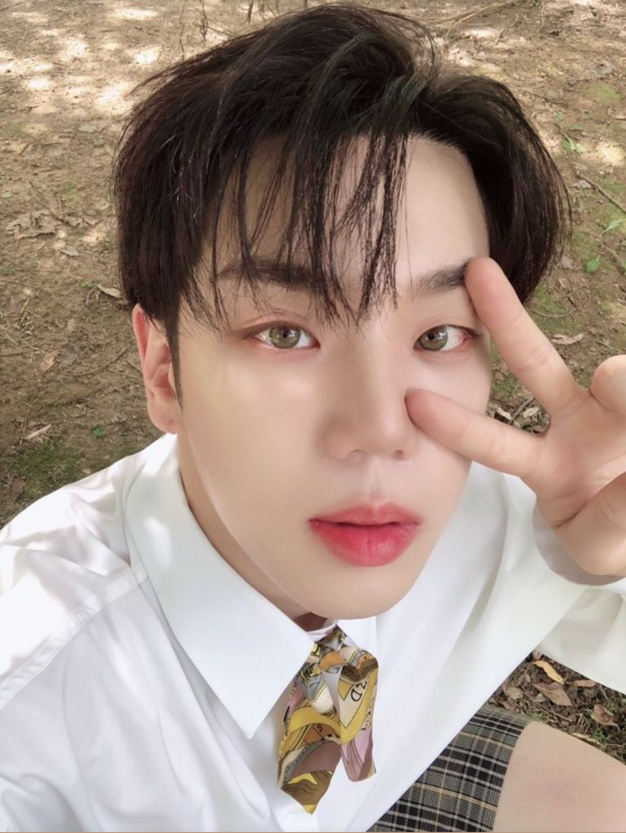 A moment captured by Kim Byeongkwan (A.C.E)'s fan
