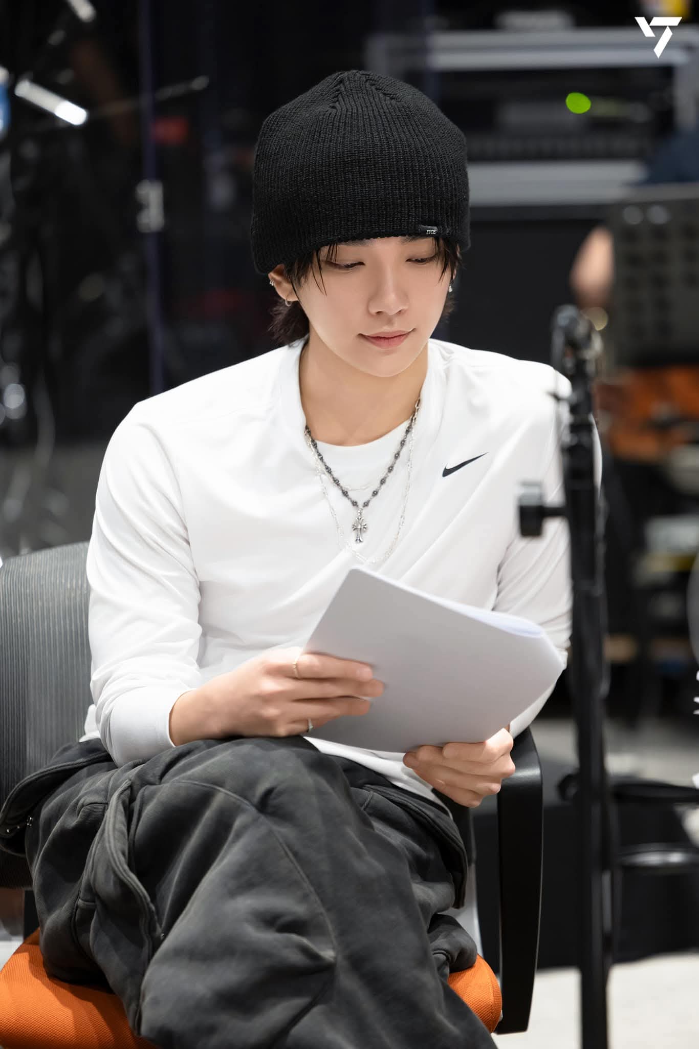 A moment captured by Joshua (SEVENTEEN)'s fan