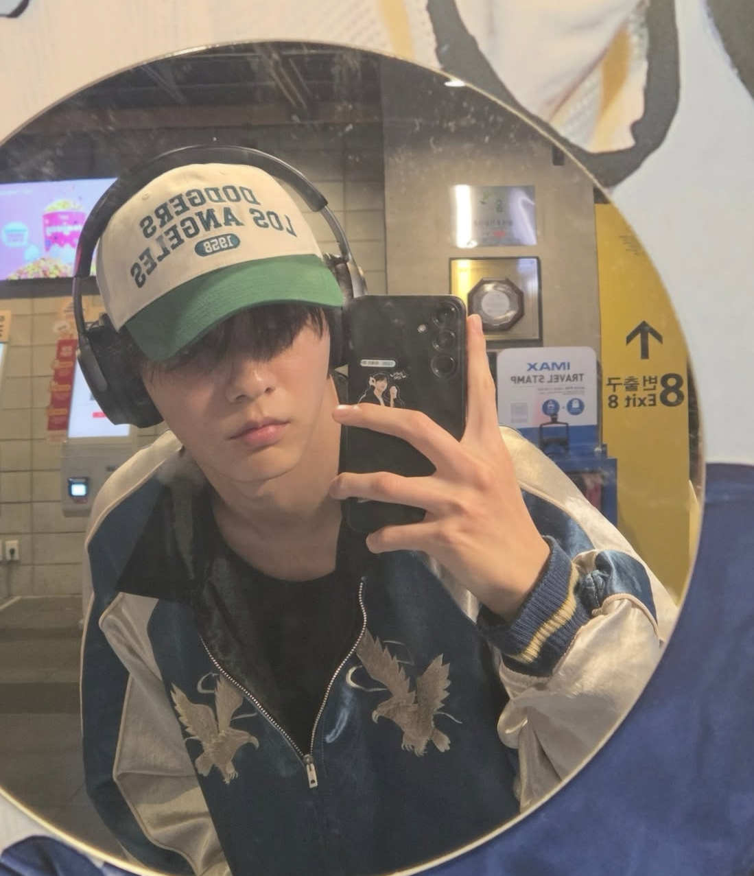 A moment captured by Soobin (TOMORROW X TOGETHER)'s fan