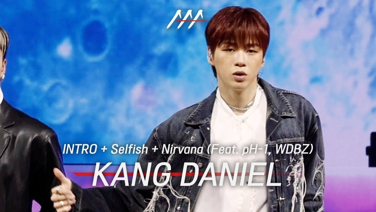 A moment captured by Kang Daniel's fan