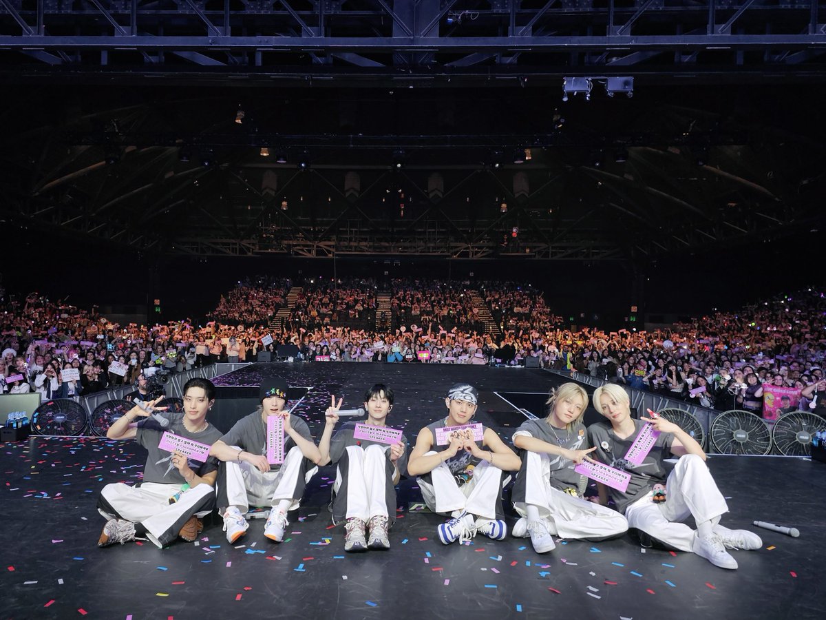 A moment captured by P1Harmony's fan