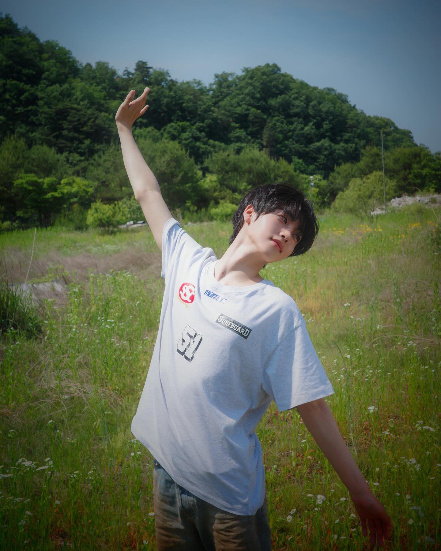 A moment captured by Hyeongjun (CRAVITY)'s fan