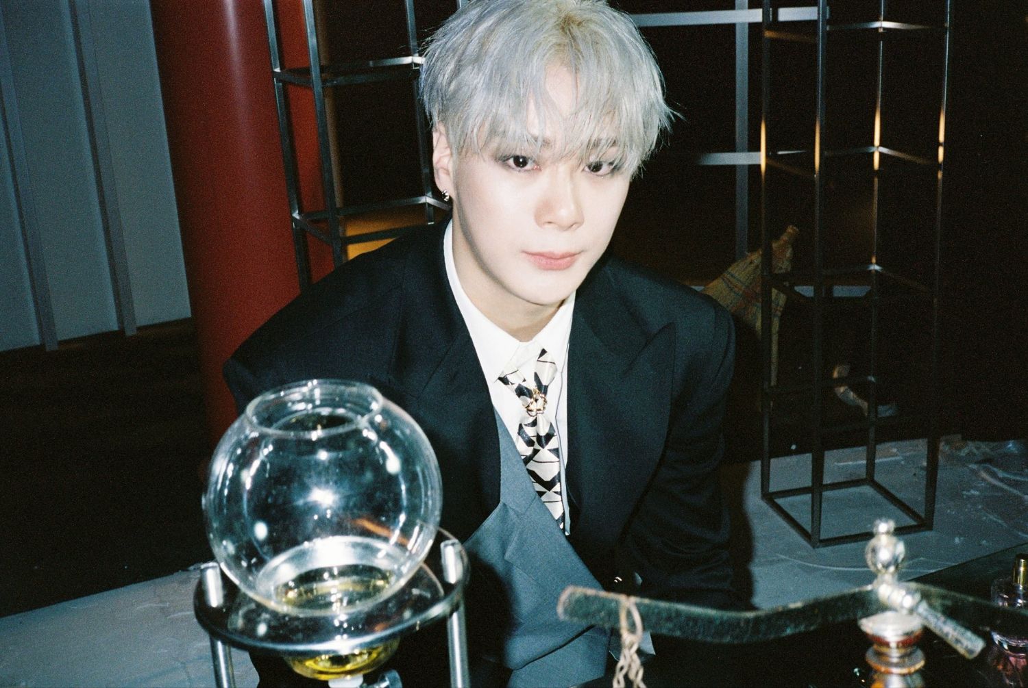 A moment captured by Moonbin (ASTRO)'s fan