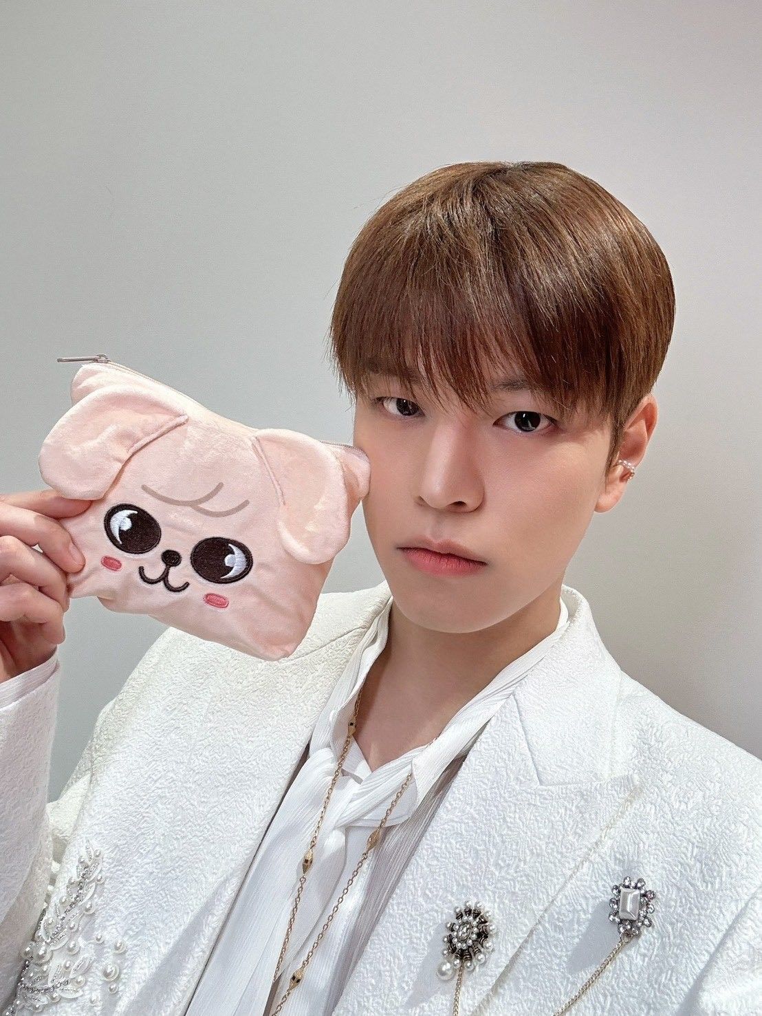 A moment captured by Seungmin (Stray Kids)'s fan