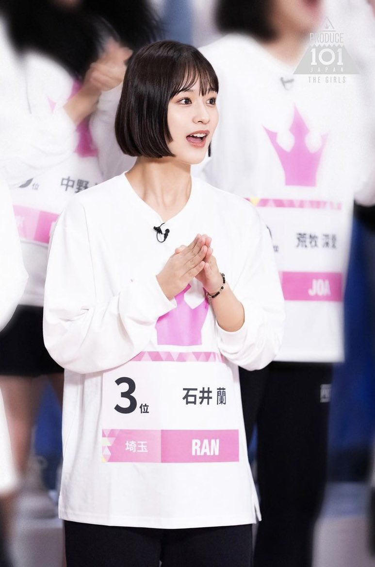 A moment captured by Ishii Ran (ME:I)'s fan
