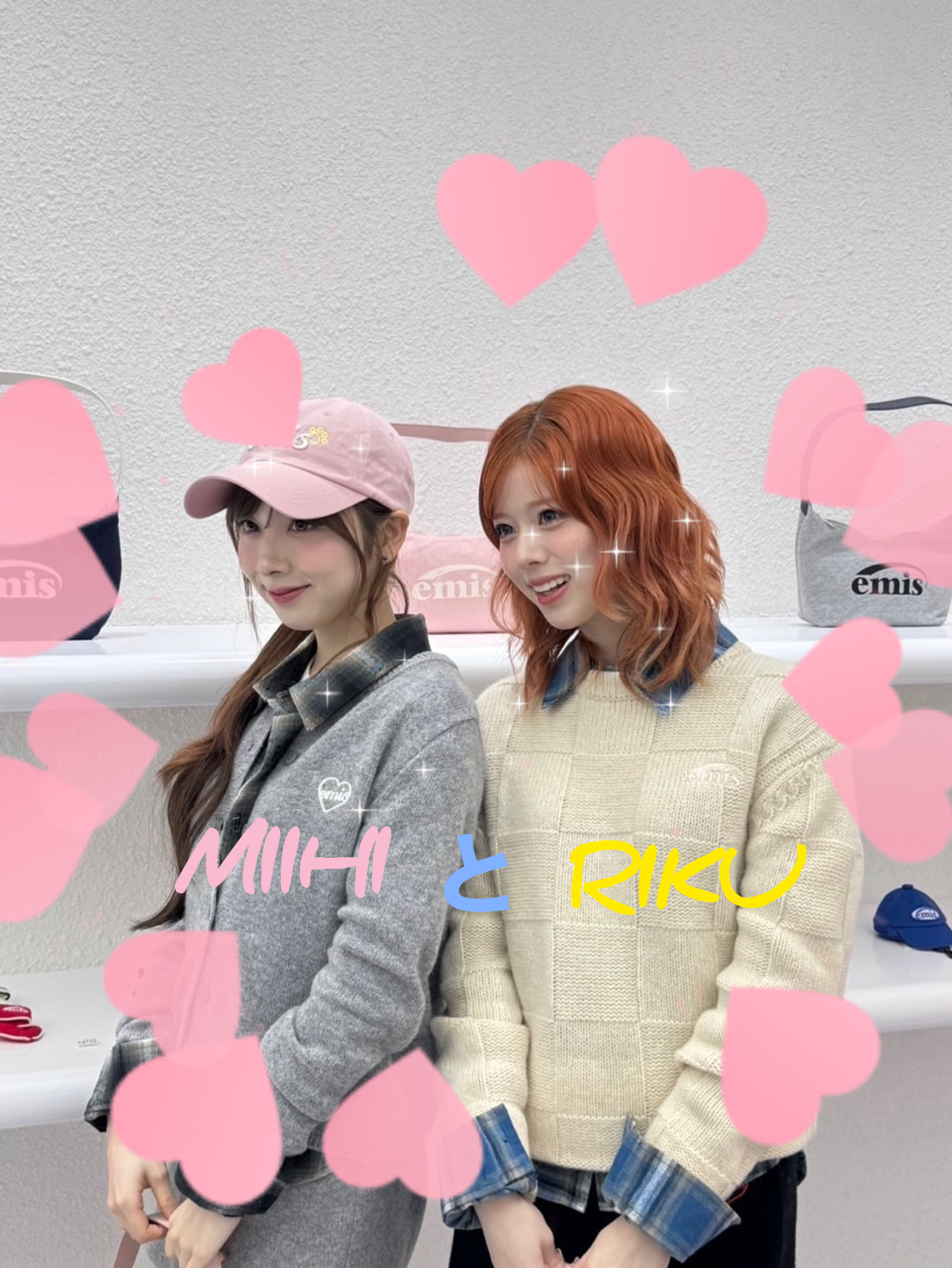 Behind-the-scenes cut of Miihi (NiziU)