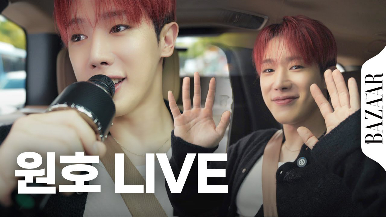 Momen yang diabadikan oleh penggemar Wonho