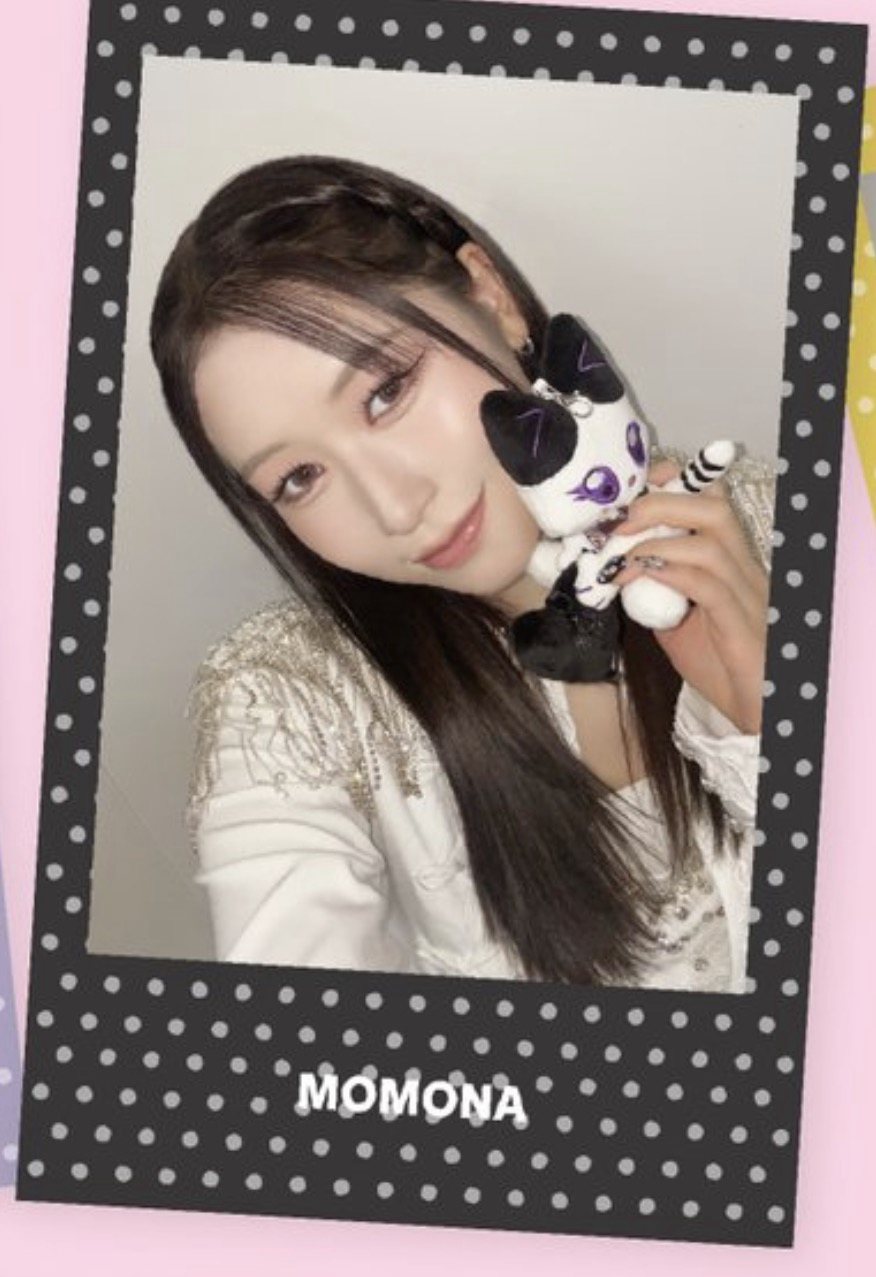 Recent activity shot of Kasahara Momona (ME:I)