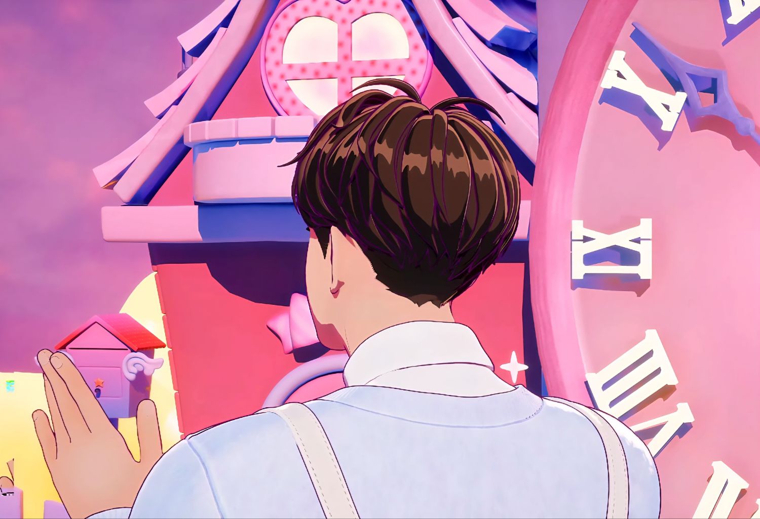 A moment captured by Hamin (PLAVE)'s fan