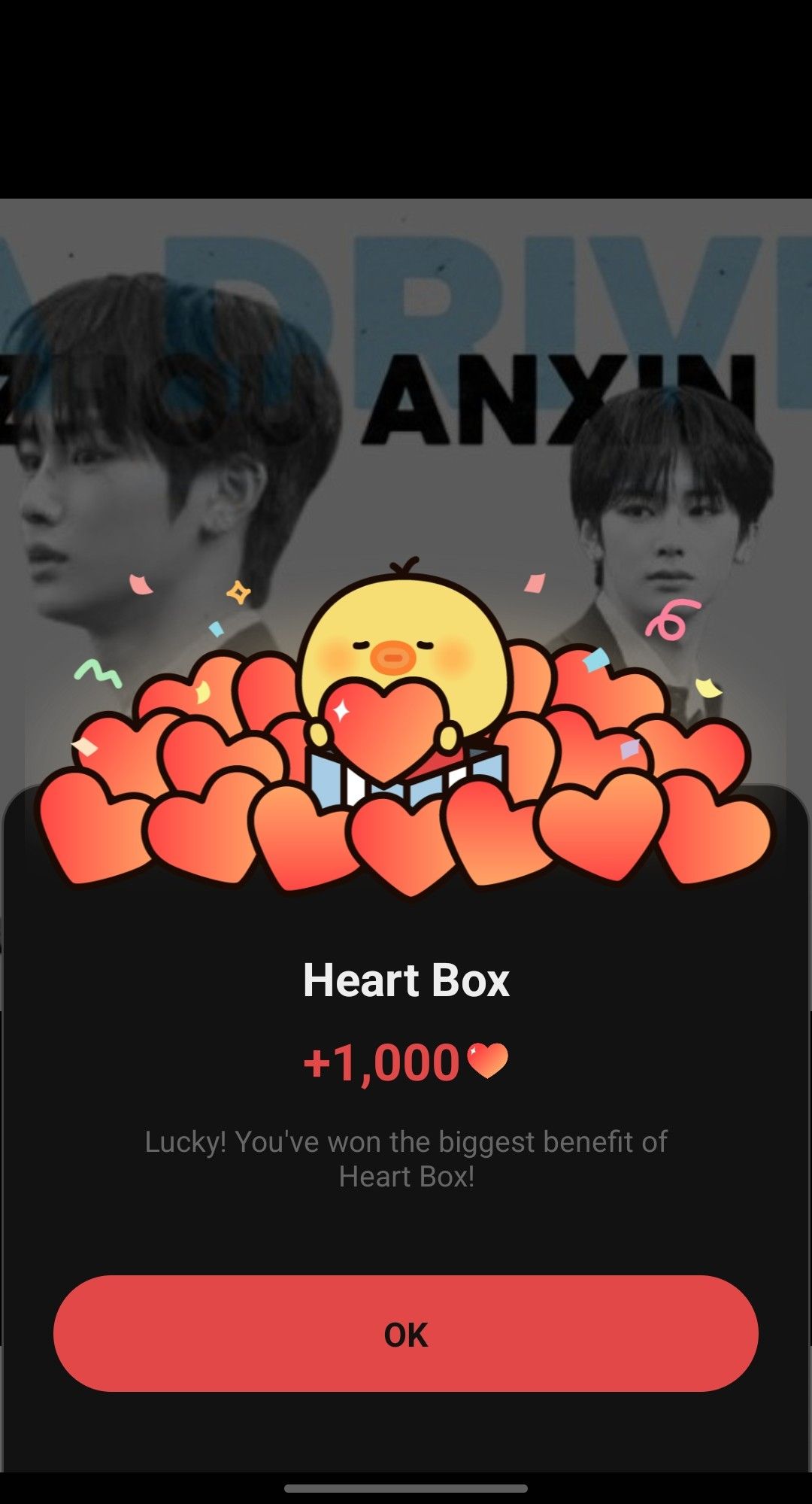 Fandom-recommended wallpaper image of Zhou Anxin (ALPHA DRIVE ONE)