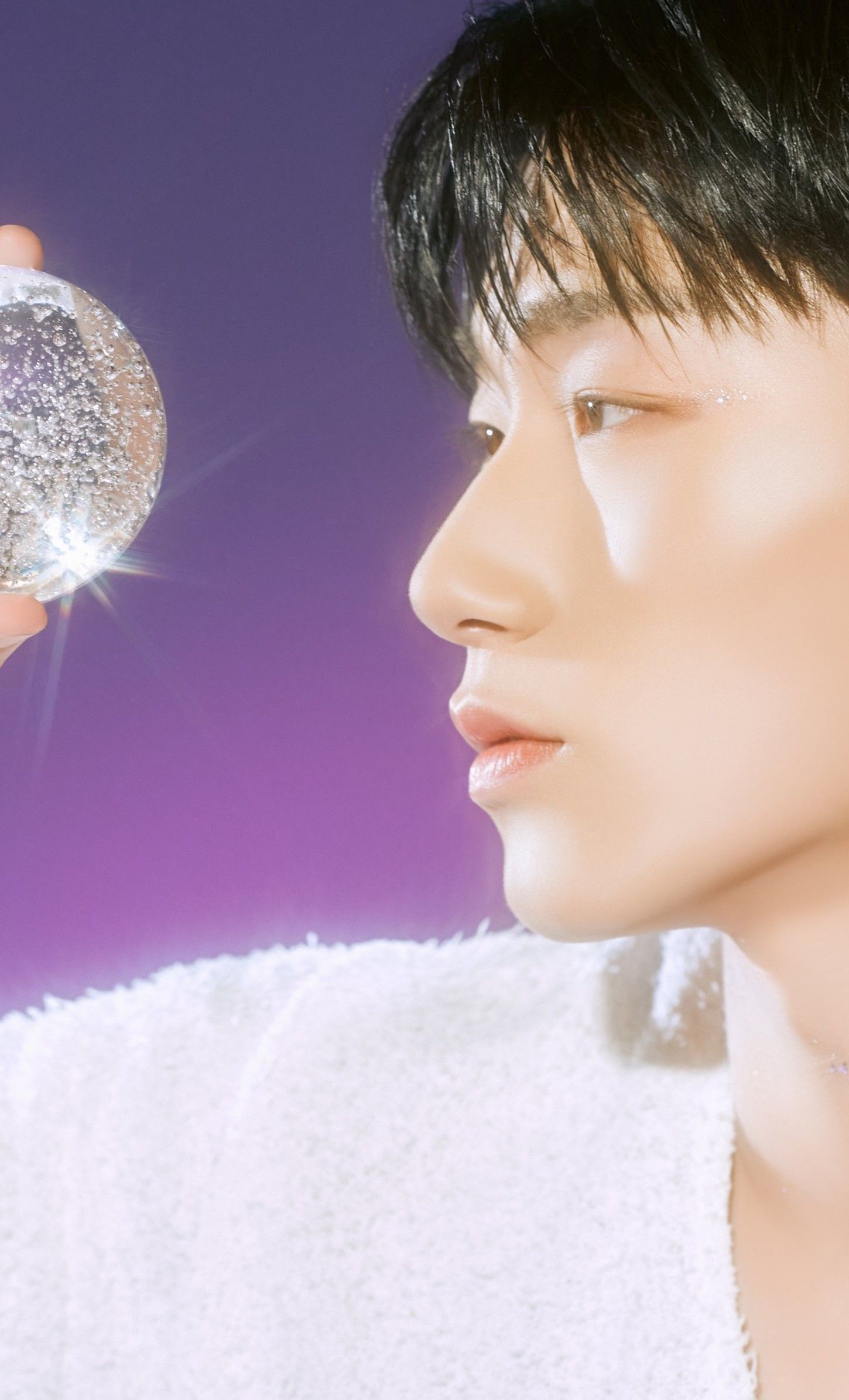 A moment captured by San (ATEEZ)'s fan