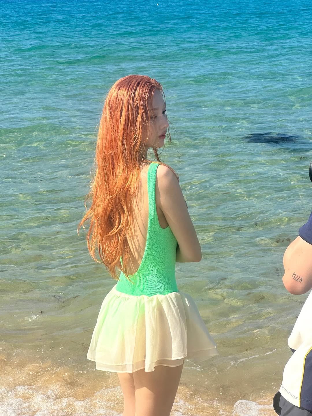 A moment captured by Red Velvet's fan