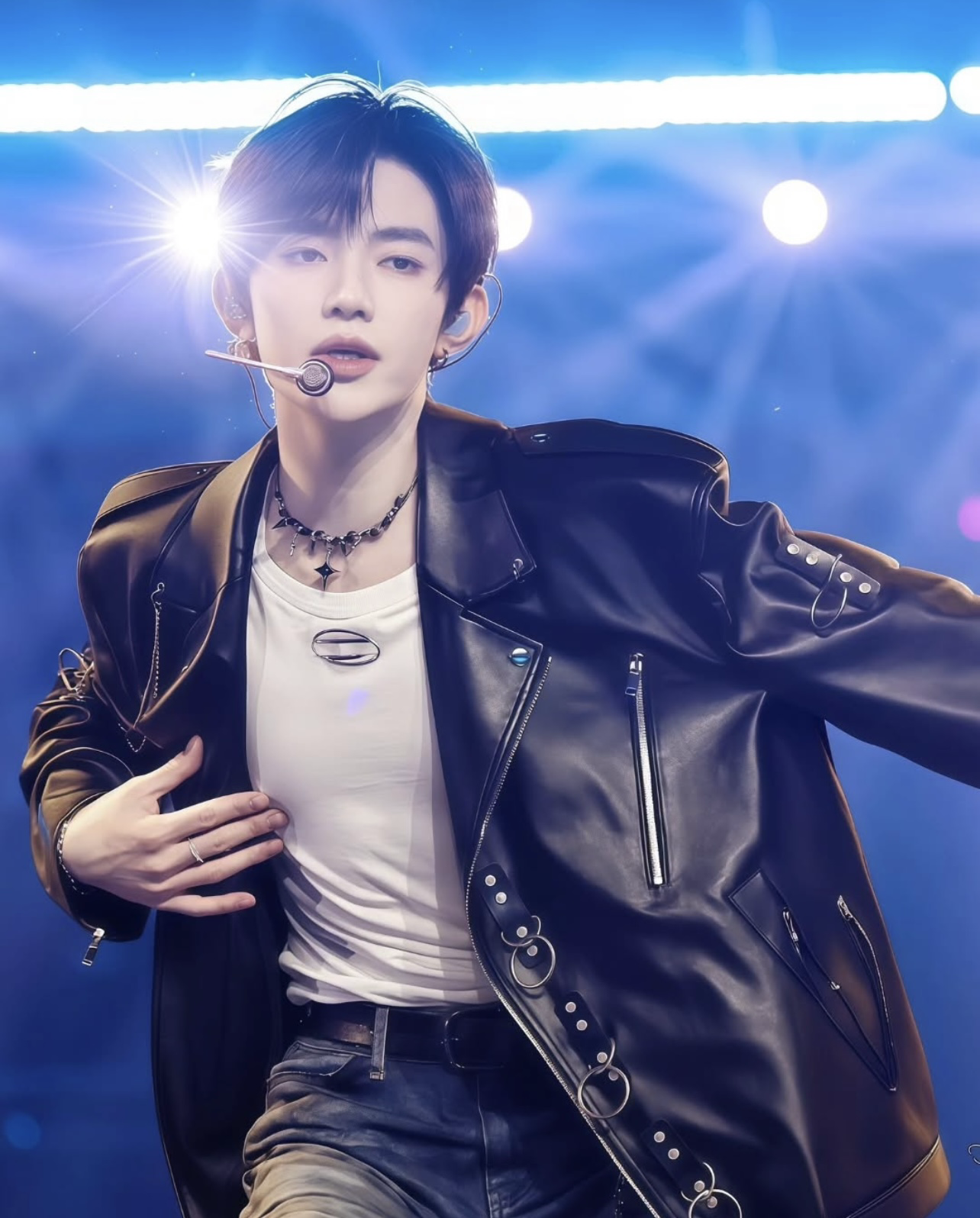 Recent activity shot of Zhang Hao (ZEROBASEONE)