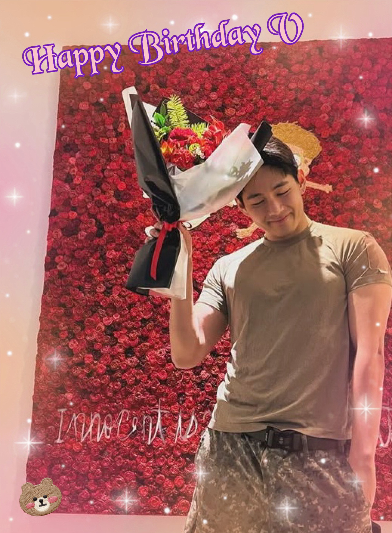 뷔 (방탄소년단)의 비하인드 컷