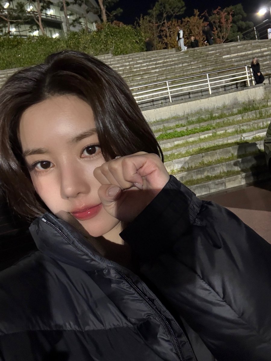 A moment captured by Kwon Eunbi's fan