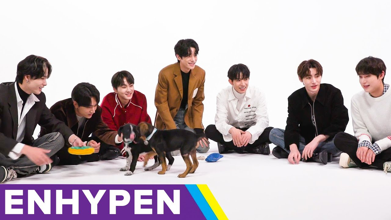Behind-the-scenes cut of ENHYPEN